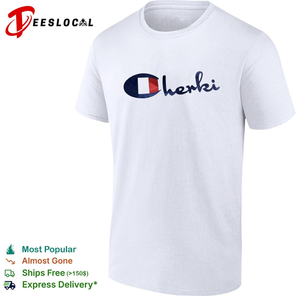 Herki style Champion Logo shirt