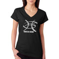 Heroes Del Silencio Distressed Logo C Women's V-Neck T-Shirt Casual Comfort Hoodie, Sweatshirt | RetroVerseTees.com