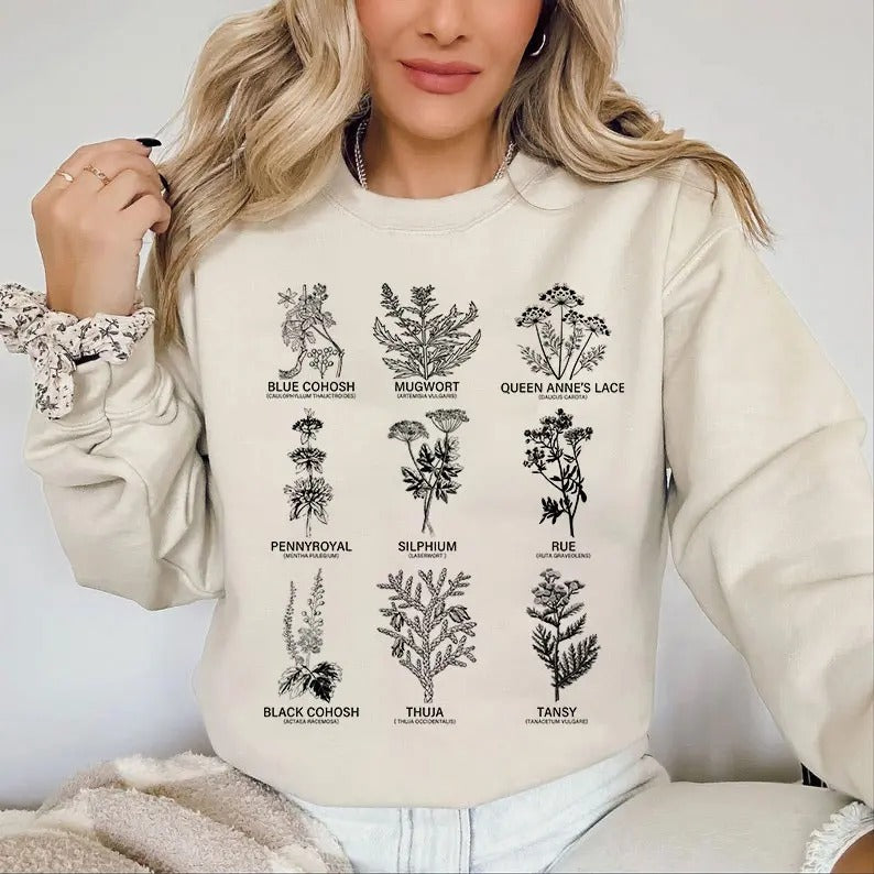 Herrbs For Reproductive Freedom Shirt, Women's Right T-shirt, Feminist Sweatshirt, Herbalist Shirt, Women's Right Equality Tees, Girl Power Shirt