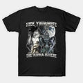 Hide Your Wife The Alpha Is Here Shirt, Alpha Wolf Meme T-Shirt, Unisex Cotton Gracphic Shirt, Gift for Women and Men...