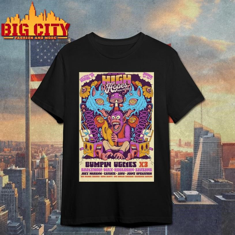 High Hopes Music Festival Jun 11-13 2026 Fort Royale Farm In Bedford PA Poster Shirt