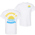 High noon Crewneck Shirt, Sunshine And Sunsips, Nooners Pullover Hoodie, Sweatshirt | RetroVerseTees.com