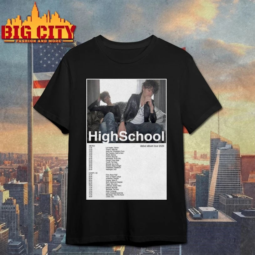 HighSchool Debut Album 2026 New Poster shirt