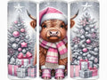 Highland Cow Christmas 20oz Tumbler T-Shirts, Hoodie, Sweatshirt | RetroVerseTees.com