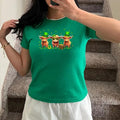 Highland Cow Print St Patrick's Day Shamrock Irish Holiday Baby Tee Hoodie, Sweatshirt | RetroVerseTees.com