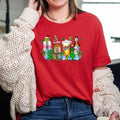 Funny Green Drink Beer Sweatshirt, Character Xmas Sweatshirt, Christmas Gift For Her/Him,Christmas Sweatshirt T-Shirts,...