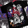 Himura Kenshin Anime T-Shirt & Sweatshirt, Rurouni Kenshin Main Characters Graphic Tee, Anime Manga Lover Gifts Ball...