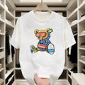 Hip - hop Style Cotton T - shirt |   Trendy Bear Print for Street Outings Hoodie, Sweatshirt | RetroVerseTees.com