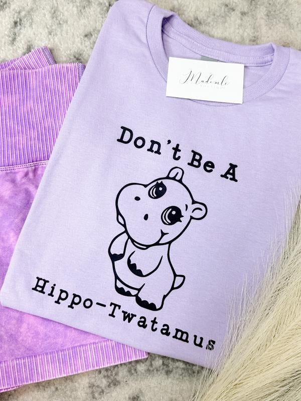Hippo Graphic Tee Hoodie, Sweatshirt | RetroVerseTees.com