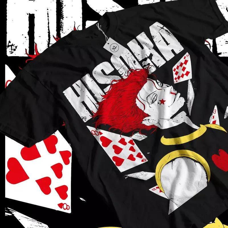 Hisoka T-Shirt Hunter X Hunter Manga Strip HXH Anime Unisex Tshirt T-Shirt Tee Hoodie, Sweatshirt | RetroVerseTees.com