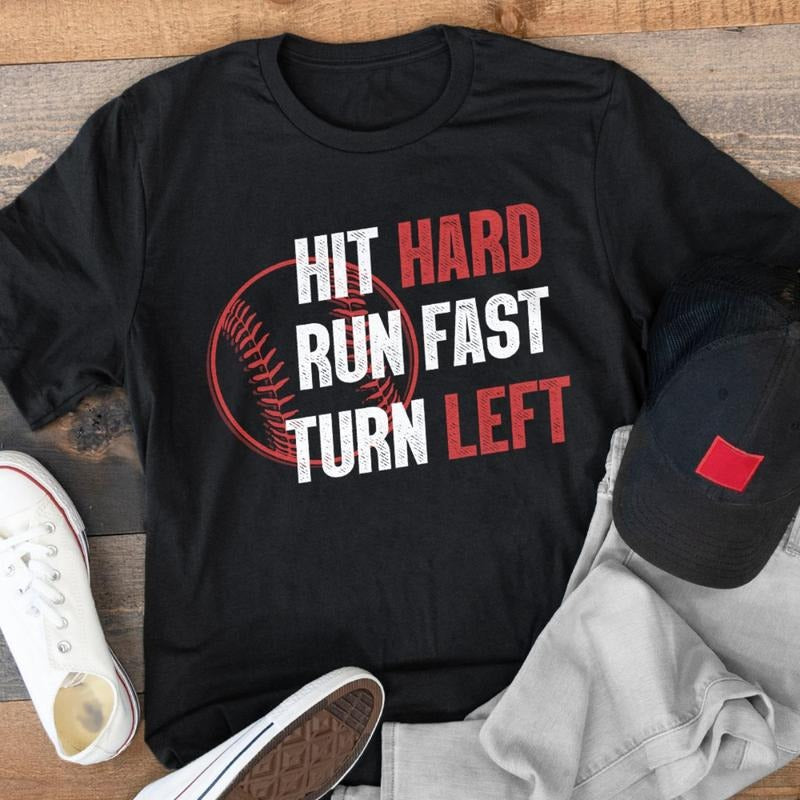 Hit Hard Run Fast Turn Left Spiky hair fighters Player T-Shirt Hoodie, Sweatshirt | RetroVerseTees.com