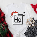 Ho 3 Christmas 2023 Shirt, Holmium Santa Hat T-Shirt, Matching Chemistry Teacher X-mas Party Tee, Science Teacher Holiday...