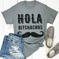 Hola B$%*achos Graphic Tee Hoodie, Sweatshirt | RetroVerseTees.com