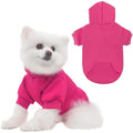 Holafish Dog Hoodie Sweatshirts with Pockets Warm Dog TNF for Small Dogs Chihuahua Coat Clothing Puppy Cat Custume...