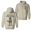 Hold On Partner Im Overstimulated Hoodie, Cowboy Frog Hoodie, Gen Z Shirt Funny Meme Hoodie Unisex, For Men, For Women...