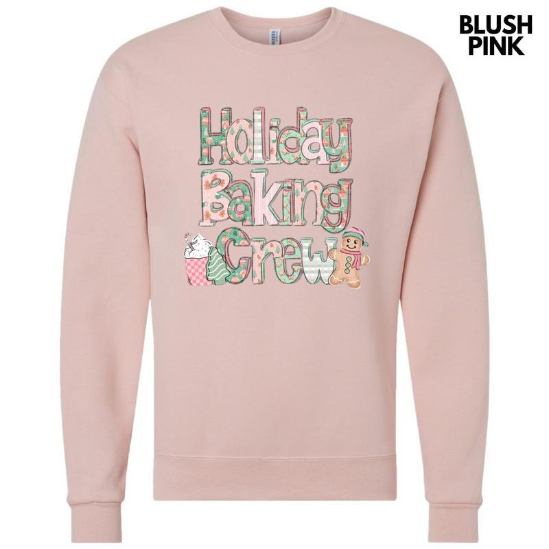 Holiday Baking Crew Sweatshirt T-Shirts, Hoodie | RetroVerseTees.com