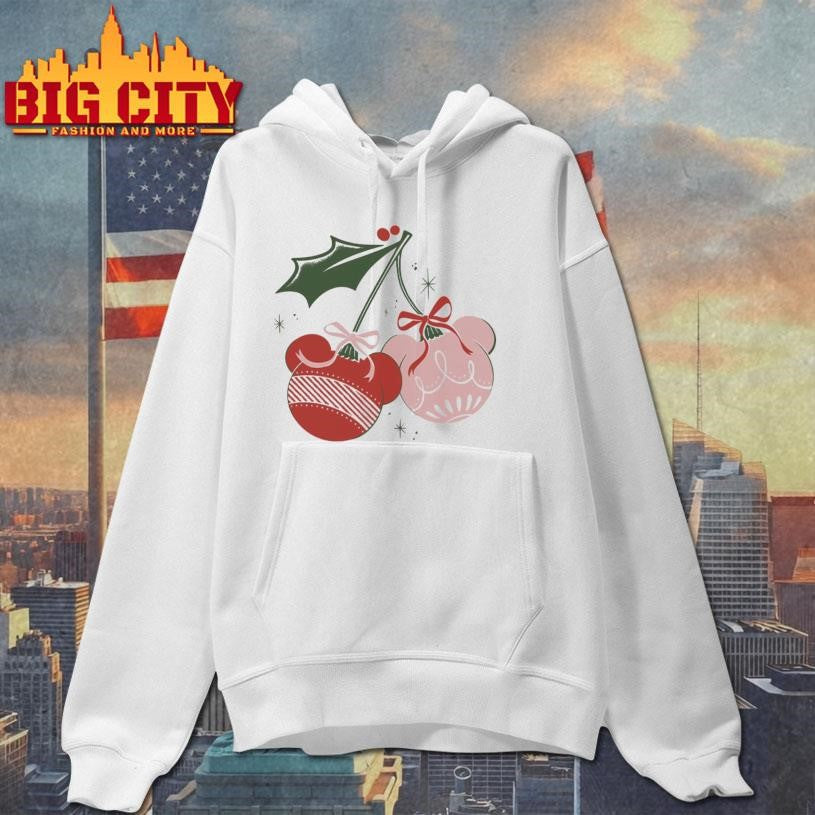 Holiday Cherries Raglan Shirt
