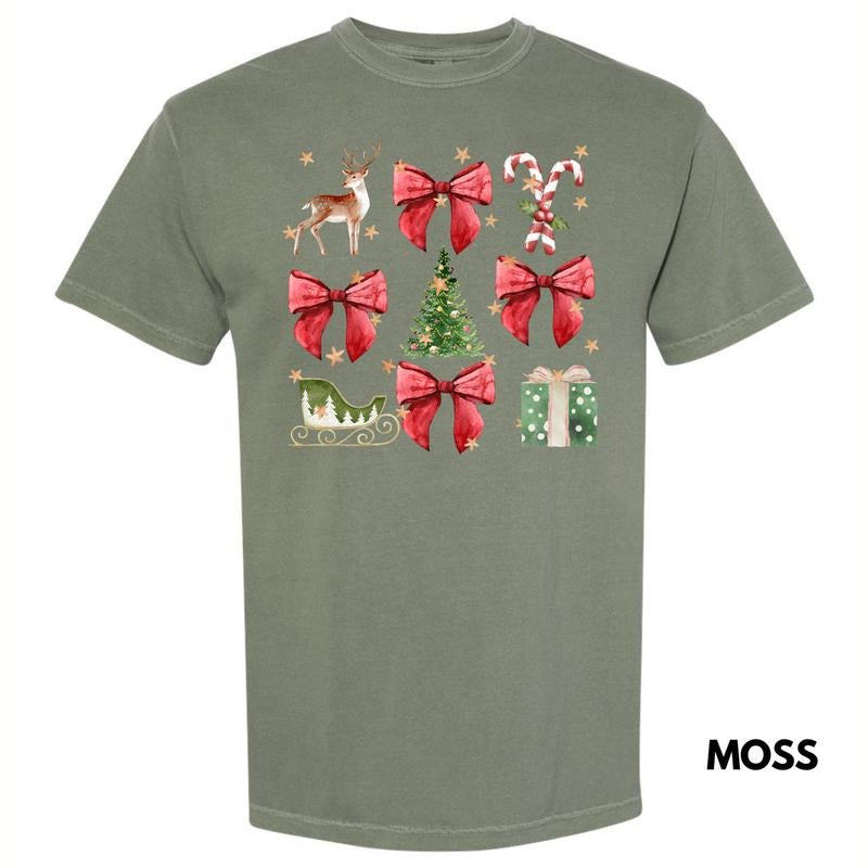 Holiday Classics Coquette Collage Comfort Colors T-Shirt 'NLB' Hoodie, Sweatshirt | RetroVerseTees.com