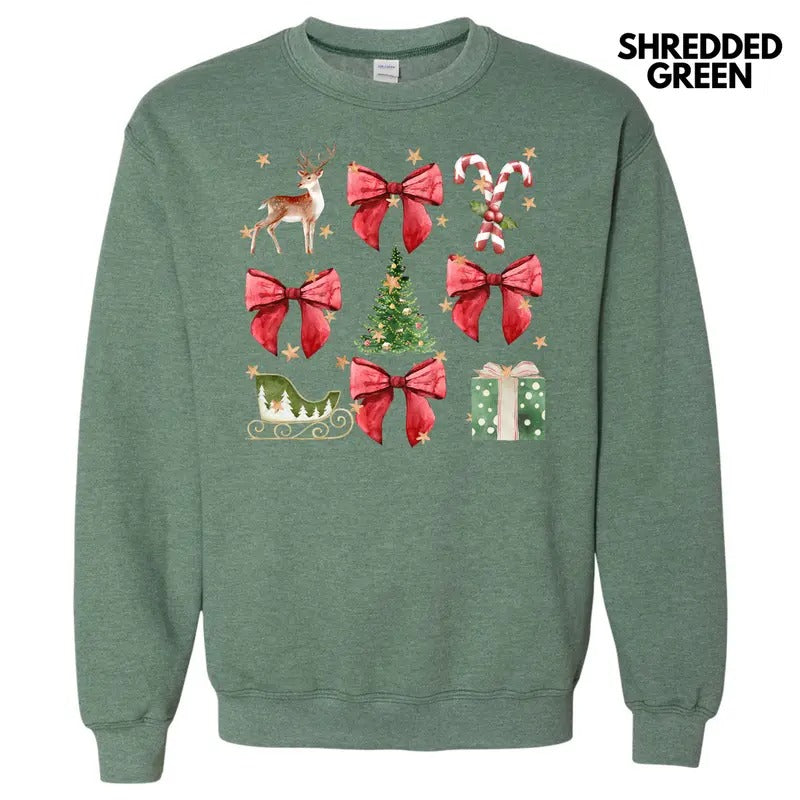 Holiday Classics Coquette Collage Sweatshirt 'NLB' T-Shirts, Hoodie | RetroVerseTees.com