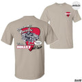 Holley Graphic Tee Pure Cotton Fabric Casual Retro Crewneck Short Sleeve T-Shirt, Trendy Shirt - Unisex Shirt Graphic...