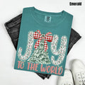 Holly Berry Joy Comfort Colors T-Shirt 'NLB' Hoodie, Sweatshirt | RetroVerseTees.com