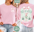 Holly Jolly Nutcracker Front & Back Sweatshirt, Trendy Women's Holiday Crewneck T-Shirts, Hoodie | RetroVerseTees.com