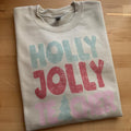 Holly Jolly Teacher Gildan Sweatshirt T-Shirts, Hoodie | RetroVerseTees.com