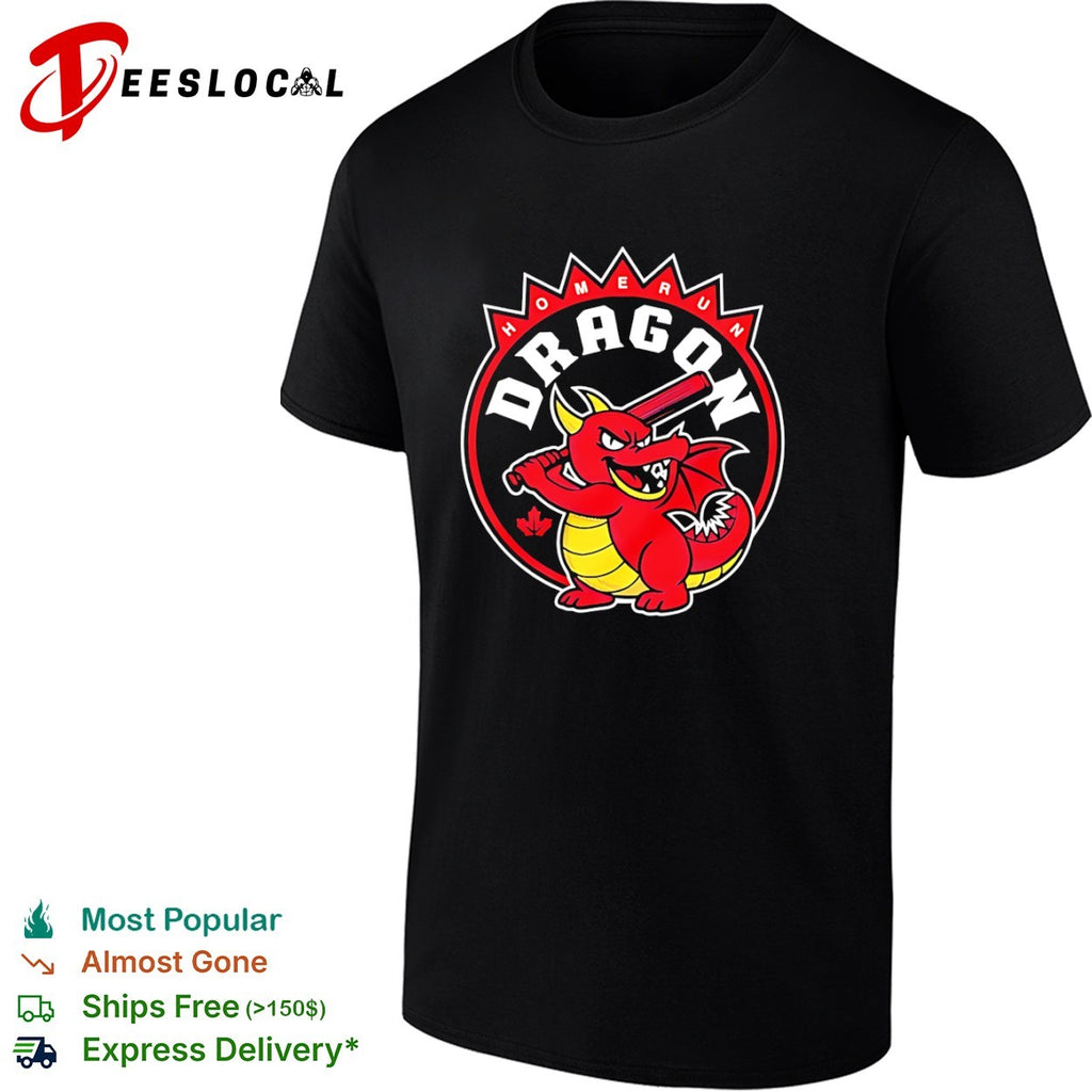 Homerun Dragon Baseball Mascot sports shirt
