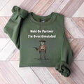 Hold On Partner Im Overstimulated Cowboy T-shirt/Sweatshirt/Hoodie - Classic Fit, 100% Cotton - Menswear | RetroVerseTees.com