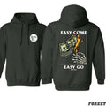 Easy Come Easy Go Skeleton Design Unisex Sweatshirt/Hoodie - Perfect Gift for Men and Women - Menswear, Cotton New Trend...