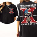 Hoodie for WB shield Bold Statement: 'PROUD MEMBER FOG TNF FUCK YOUR FEELINGS GENERATION' with WB shield Skull Gunpla...