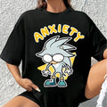 Silver The Hedgehog ANXIETY Unisex T-shirt/Crewneck/Hoodie, Meme Son1c Cotton Shirt, Game Shirt, Gift For Him Sweatshirt