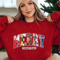 Merry Christmas 90s Movies Shirt/Sweatshirt/Hoodie, Retro Crewneck, For Girlfriend, Cotton, Print Tee | RetroVerseTees.com