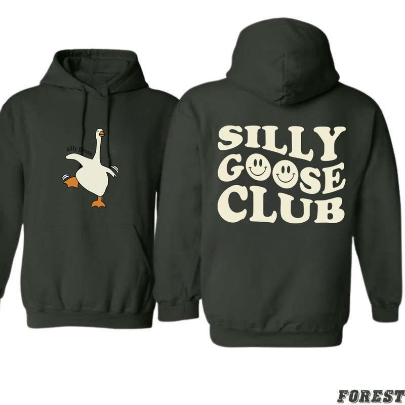 Silly Goose Club Goose Best T-Shirt/Hoodie, Unisex Casual Shirt For Men & Women, 100% Cotton Classic Fit
