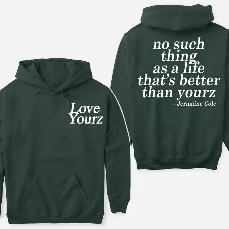 J Cole Dreamville Love Yourz Lyrics Graphic Unisex T-Shirt/Sweatshirt/Hoodie | RetroVerseTees.com