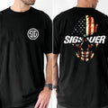 Sigg Saauer Skull Flag 2 Sided Cotton T-shirt/Sweatshirt/Hoodie | RetroVerseTees.com