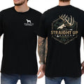 Straight Up Southern Bold Deer Antler T-shirt/Sweatshirt/Hoodie | RetroVerseTees.com