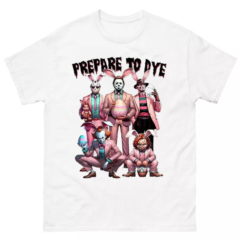 Horror Easter T-Shirt Perfect for Fans of Spooky and Retro Easter Aesthetic Hoodie, Sweatshirt | RetroVerseTees.com
