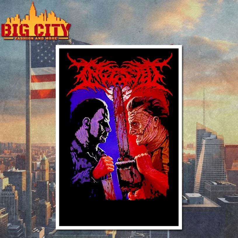 Horror Ingested Face To Face shirt