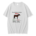 Horse Animal Pros And Cons Of Being A Horse Doesnt Pay Taxes Cant Gamble Tshirts
