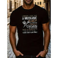 Hot I Might Even Be A Mechanic Print For Men Women Couple Fashion T-Shirt, Street Short Sleeve Cotton T-Shirt,...