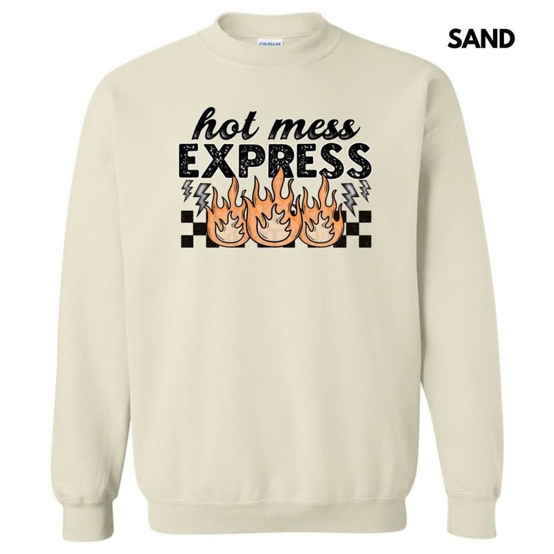 Hot Mess Express Sweatshirt T-Shirts, Hoodie | RetroVerseTees.com