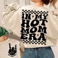 Hot Mom Sweatshirt: Funny Mom Shirt Cool Mom Gift for New Mom Red plumber brand TNF Mom Era Join TNF Hot Mom Club Shirt...