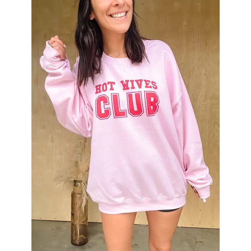 Hot Wives Club Graphic Pullover C.O.C. T-Shirts, Hoodie, Sweatshirt | RetroVerseTees.com