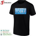 Houston Texans H-Town 713-DA Don’t Mess wit Texas License Plate shirt