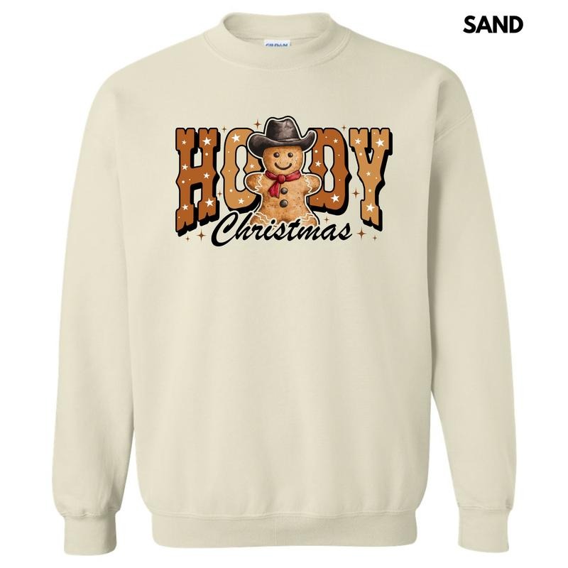 Howdy Gingerbread Christmas Sweatshirt 'NLB' T-Shirts, Hoodie | RetroVerseTees.com