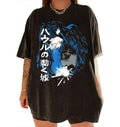 Howl's Moving Castle Shirt, Howl and Sophie Shirt, Howl Shirt, Calcifer Shirt, Hayao Miyazaki, Studio Ghibli Shirt style...