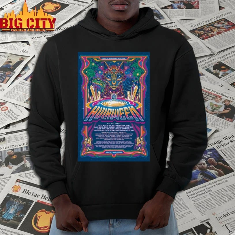 Hulaween 2025 Event Spirit Of The Suwannee Music Park Poster shirt
