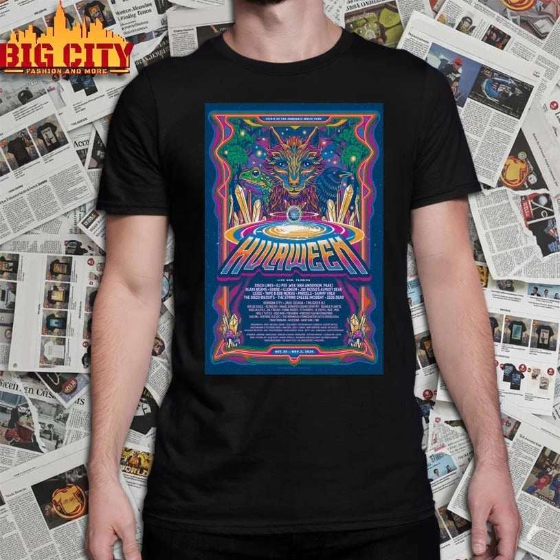 Hulaween 2025 Event Spirit Of The Suwannee Music Park Poster shirt
