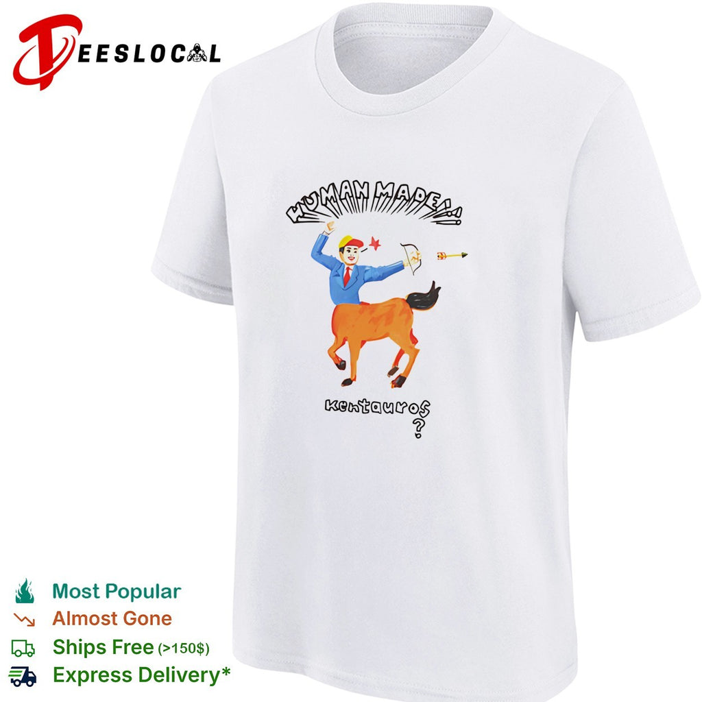 Human Made Kentauros centaur businessman archer shirt